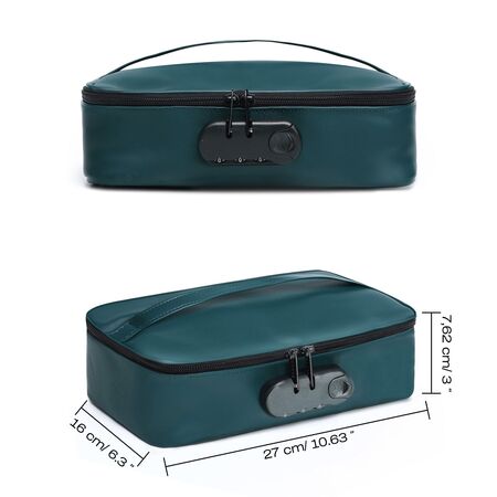 Зеленая сумочка для хранения игрушек Discreet Box